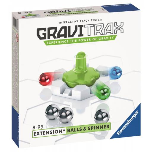 Accesorios GRAVITRAX de Ravensburger - GraviTrax 26979 Extension Balls & Spinner - Bolas y Ruleta  [1]