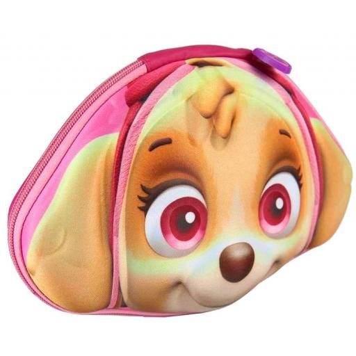 Estuche Plumier Escolar 3D con 21 Piezas de La Patrulla Canina - PAW Patrol - Modelo Skye  [0]
