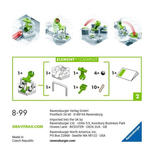 Complementos GRAVITRAX de Ravensburger - GraviTrax 27603 - 22411 Element Catapult - Catapulta [1]