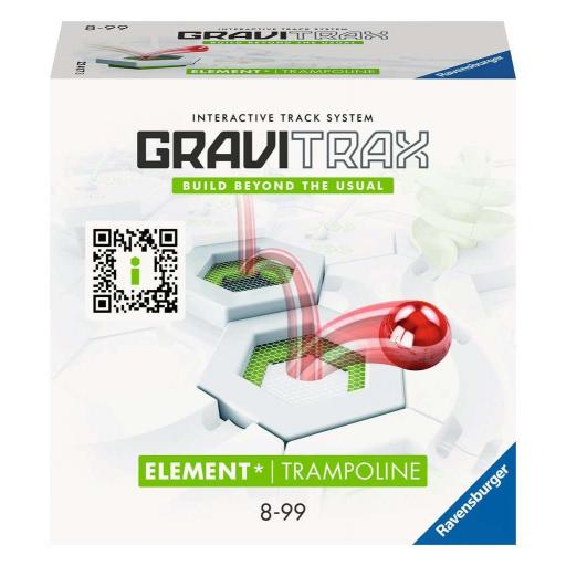 Extensiones GRAVITRAX de Ravensburger - GraviTrax 27621 - 22417 Element Trampoline - Trampolin