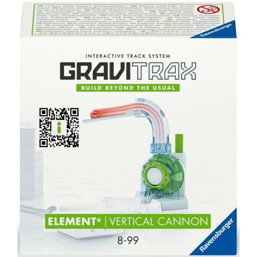 Extensiones GRAVITRAX de Ravensburger - GraviTrax 27465 Element Vertical Cannon - Cañon Vertical