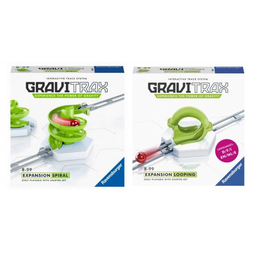 Pack 2 Extensiones GraviTrax Expansion : ESPIRAL + LOOPING [0]