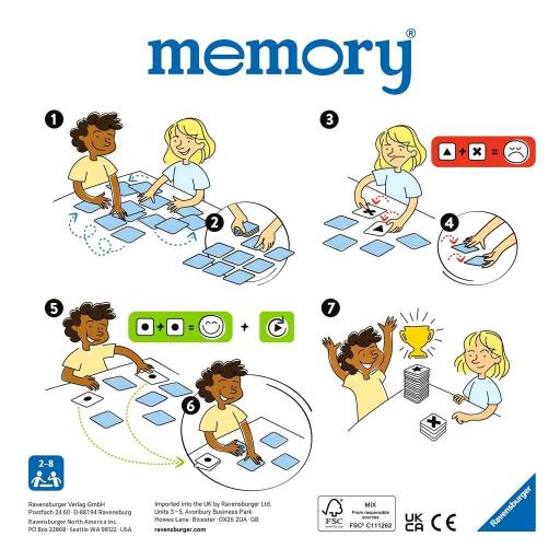 Juego de Memoria MEMORY Ravensburger 20886 PEPPA PIG [2]