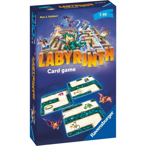 Juego de Cartas Infantil LABERINTO Formato Viaje - Ravensburger 20870 [2]