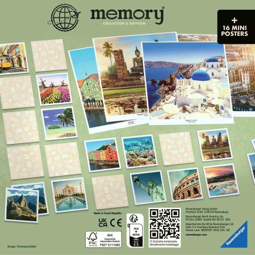 Juego de Memoria Ravensburger 27379 VIAJES , Collector's Edition [1]