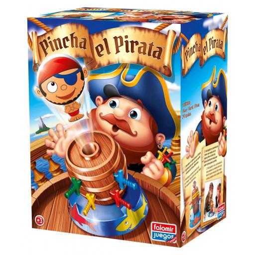 Juego de Mesa PINCHA EL PIRATA - Falomir Juegos  [2]