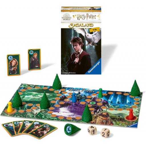 Juego de Mesa Infantil HARRY POTTER SAGALAND Formato Viaje - Ravensburger 20575 [1]