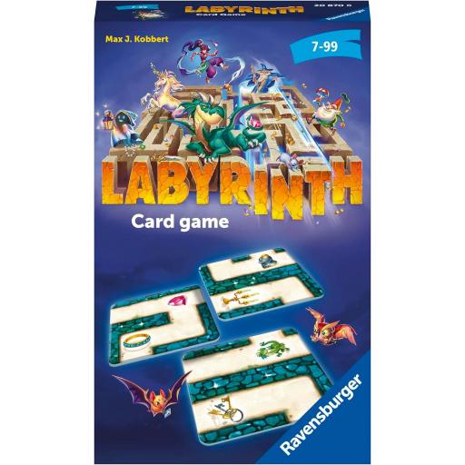 Juego de Cartas Infantil LABERINTO Formato Viaje - Ravensburger 20870 [0]