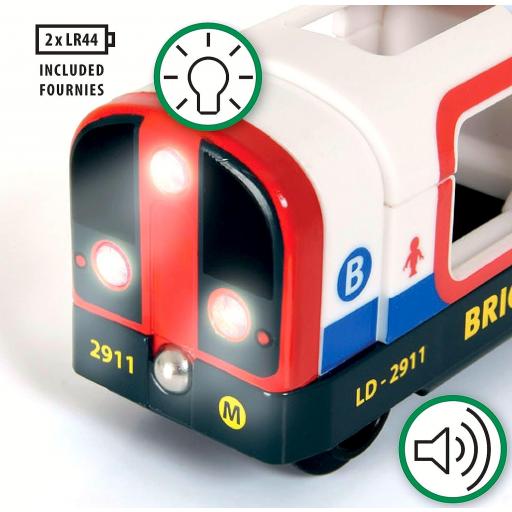 BRIO 33867 - Tren de Metro con Luz y Sonido [2]