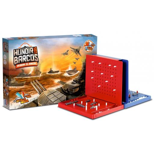 Juego de Mesa HUNDIR LOS BARCOS Maxim - Falomir Juegos  [1]