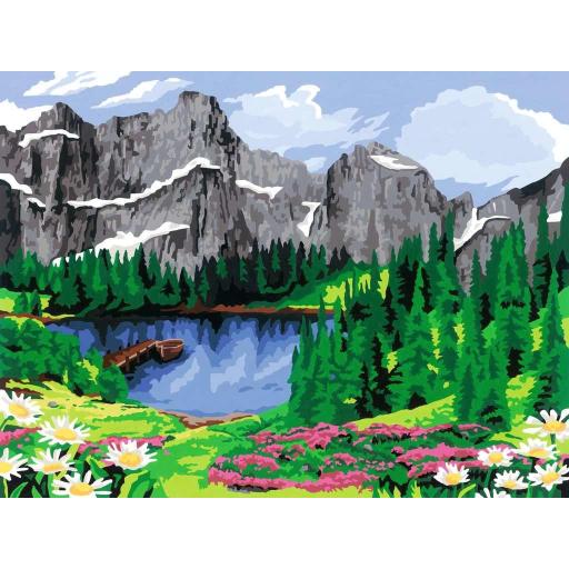 Kit de Pintura por Números para Adultos CreArt de Ravensburger 20155 LAS DOLOMITAS [1]