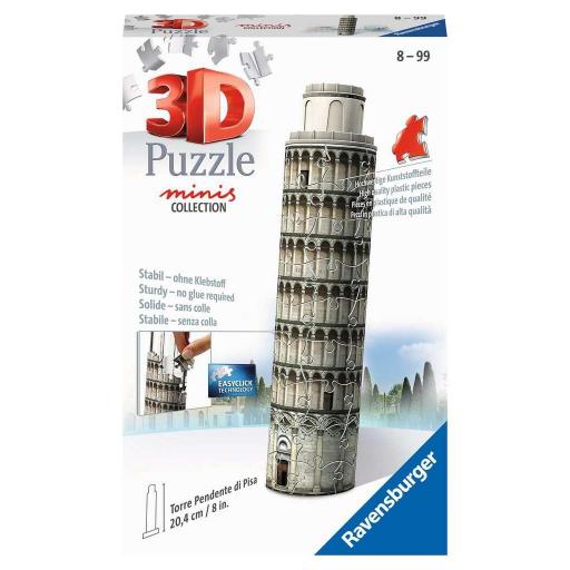 Mini Puzzle 3D Ravensburger 11247 LA TORRE DE PISA , ITALIA