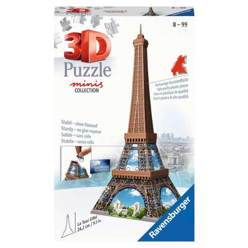 Mini Puzzle 3D Ravensburger 12536 TORRE EIFFEL DE PARIS