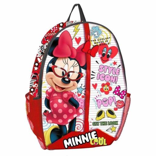 Mochila Infantil Disney Minnie Mouse Teacher 30 x 41 cm.