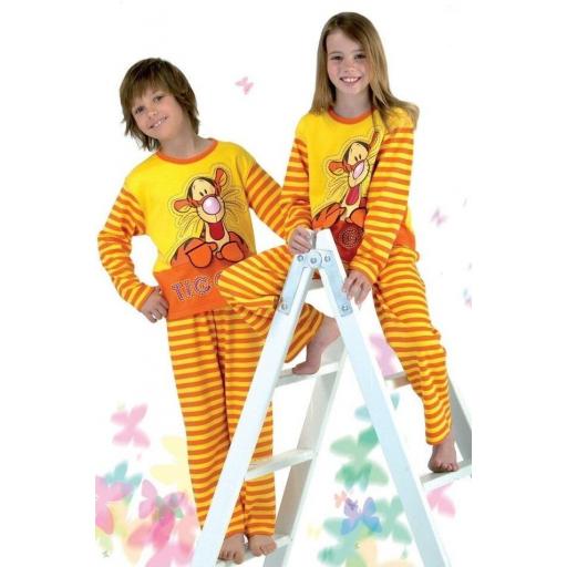 Pijama Infantil Unisex Niño - Niña Massana Disney Modelo "Tigger"