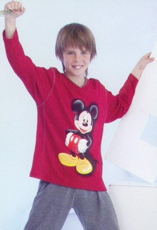 Pijama de Niño Massana Disney Modelo Mickey Mouse