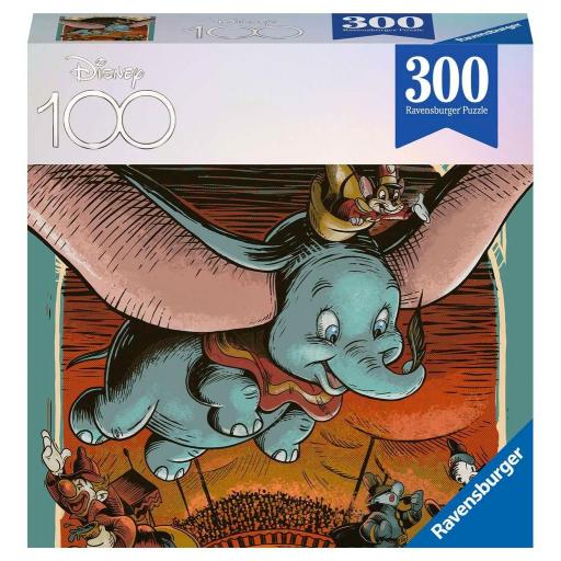 Puzzle 100º Aniversario Disney 300 Piezas Ravensburger 13370 DUMBO [1]