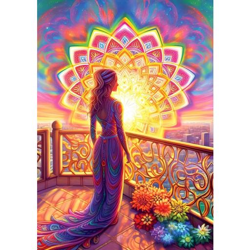 Puzzle Fantasia 1000 Piezas Art Puzzle 5257 ATARDECER DIVINO