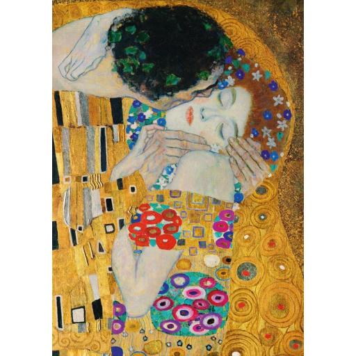 Puzzle Detalle del Cuadro EL BESO de GUSTAV KLIMT 1000 Piezas Bluebird 60079