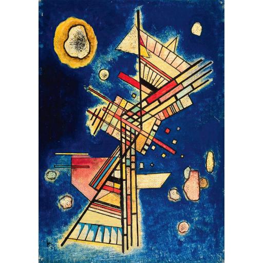 Puzzle Arte Abstracto 1000 Piezas Bluebird 60131 FRESCOR OSCURO , de Kandinsky