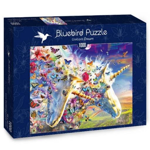 Puzzle 1000 Piezas Bluebird 70245 SUEÑO DE UNICORNIOS [1]
