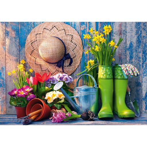 Puzzle 1000 Piezas Bluebird 70299 TODO LISTO PARA EL JARDIN