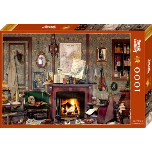 Puzzle 1000 Piezas Coppenrath die Spiegelburg 72604 SHERLOCK HOLMES - 221b BAKER STREET