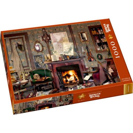 Puzzle 1000 Piezas Coppenrath die Spiegelburg 72604 SHERLOCK HOLMES - 221b BAKER STREET [2]