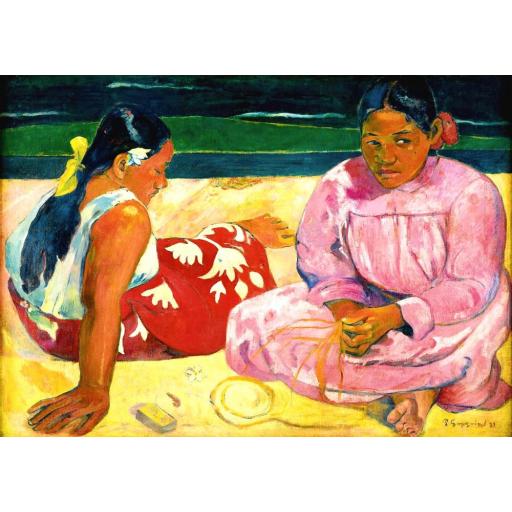 Puzzle del Cuadro MUJERES DE TAHITÍ de Paul Gauguin 1000 Piezas Bluebird 60076