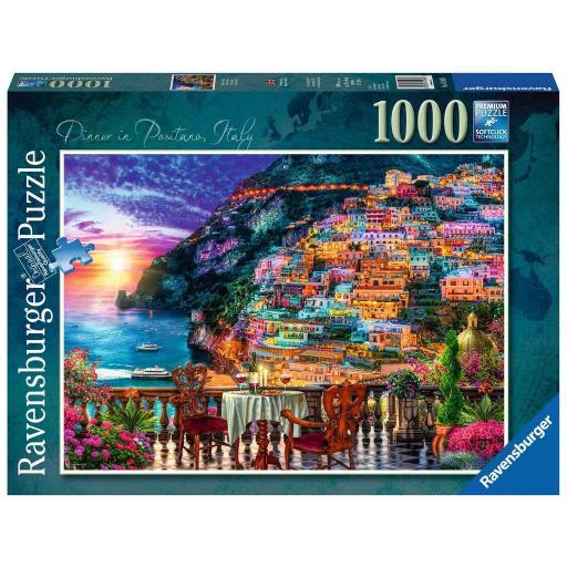 Puzzle 1000 Piezas Ravensburger 15263 CENA EN POSITANO, ITALIA [1]