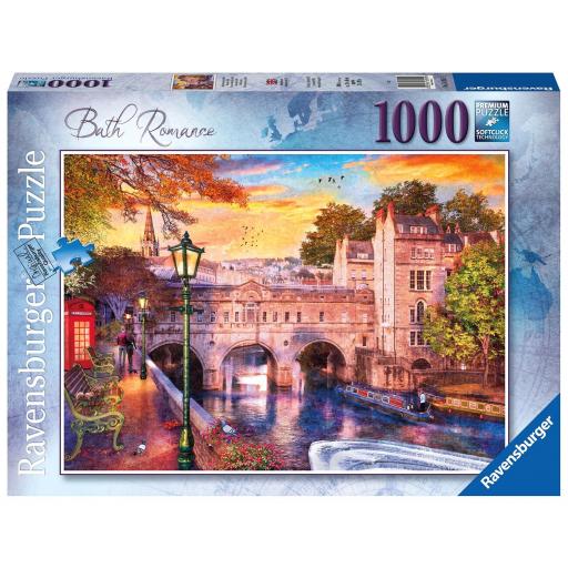 Puzzle 1000 Piezas Ravensburger 16955 NOCHE ROMANTICA EN BATH , de Dominic Davison [1]