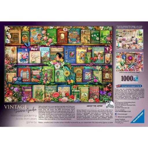 Puzzle 1000 Piezas Ravensburger 17125 LIBROS DE JARDINERIA , de AIMEE STEWART [2]