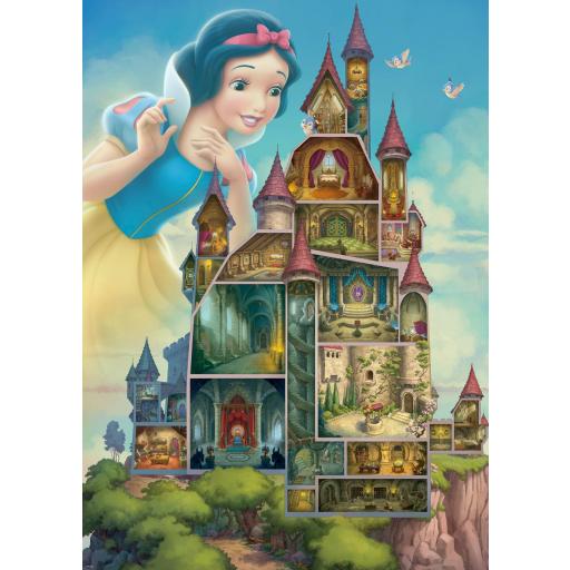 Puzzle 1000 Piezas Ravensburger 17329 BLANCANIEVES - Colección Castillos Disney