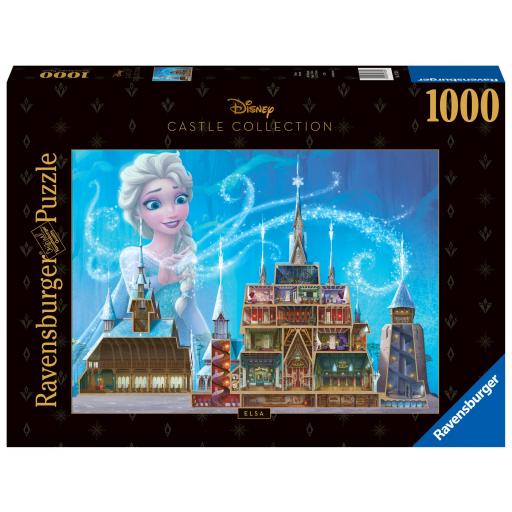 Puzzle 1000 Piezas Ravensburger 17333 ELSA FROZEN - Colección Castillos Disney [1]