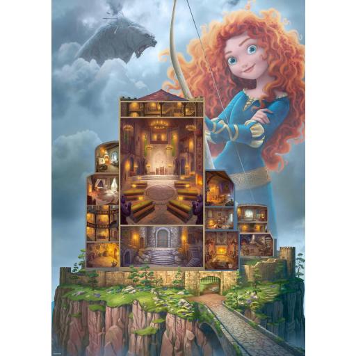 Puzzle 1000 Piezas Ravensburger 17335 MERIDA - Colección Castillos Disney [0]