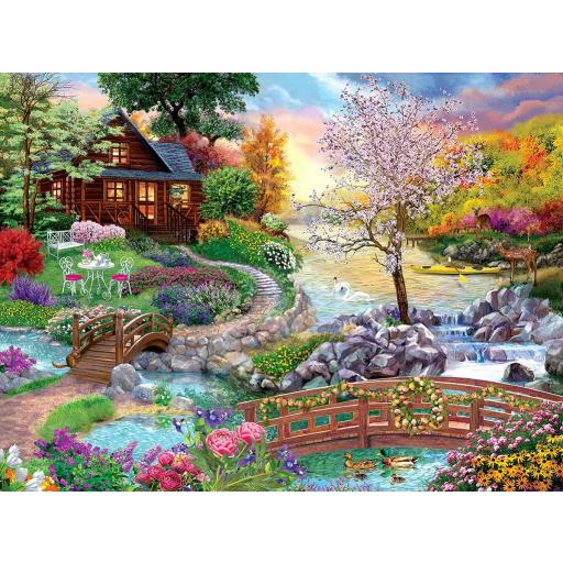 Puzzle de Paisajes 1000 Piezas SunsOut 31720 ARROYO DE PRIMAVERA