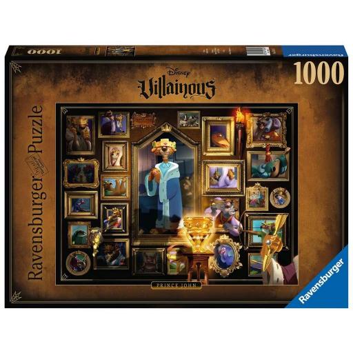 Puzzle Villanos Disney 1000 Piezas Ravensburger 15024 PRINCIPE JUAN - Colección Puzzles Disney Villainous [1]