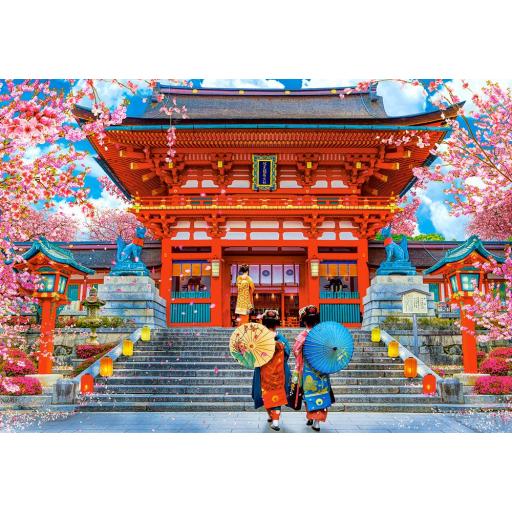 Puzzle 1500 Piezas Castorland 152025 ALABANZA A LA PRIMAVERA EN JAPON