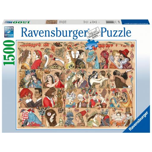 Puzzle 1500 Piezas Ravensburger 16973 AMOR A LO LARGO DE LOS AÑOS [1]