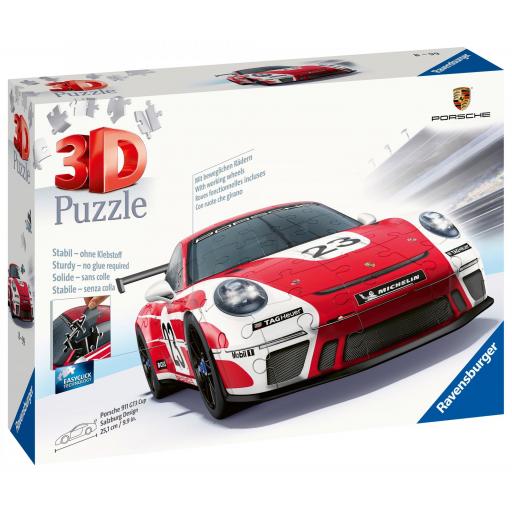 Puzzle 3D PORSCHE 911 GT3 CUP SALZBURG - Ravensburger 11558 [3]