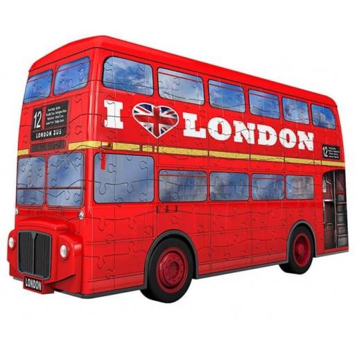 PUZZLE 3D Ravensburger 12534 AUTOBUS DE LONDRES - LONDON BUS [1]