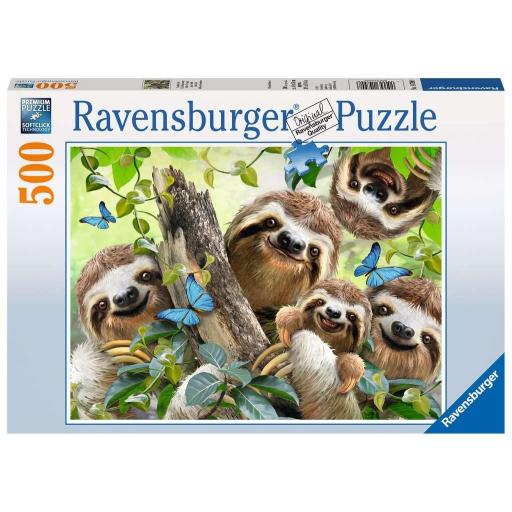 Puzzle 500 Piezas Ravensburger 14790 SELFIE ENTRE PEREZOSOS [1]