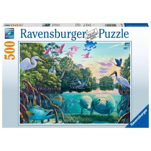 Puzzle 500 Piezas Ravensburger 16943 MOMENTOS DE MANATI [1]