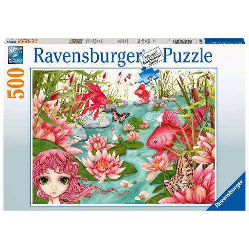 Puzzle 500 Piezas Ravensburger 16944 ENCANTO EN EL ESTANQUE [1]