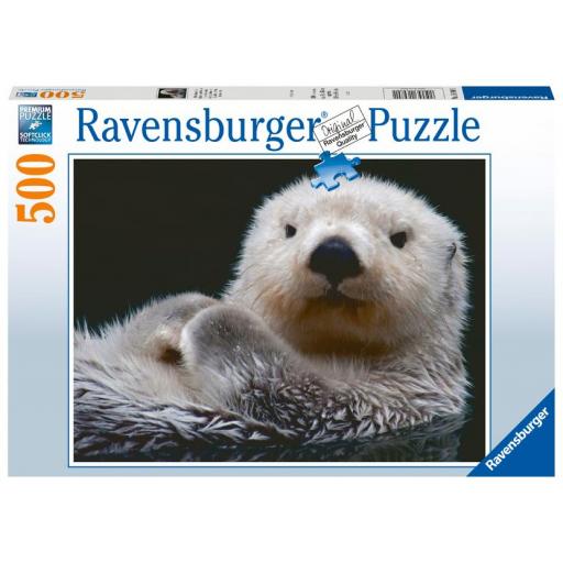 Puzzle 500 Piezas Ravensburger 16980 ADORABLE NUTRIA [1]