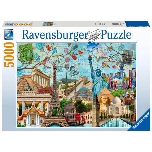 Puzzle 5000 Piezas Ravensburger 17118 BIG CITY COLLAGE [1]