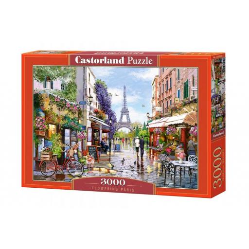 Puzzle de Paris 3000 Piezas Castorland 300525 PARÍS EN FLOR [1]