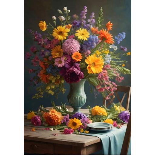 Puzzle de Bodegones 1000 Piezas Alipson 50144 BOUQUET DE FLORES