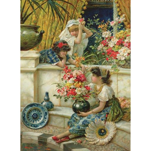 Puzzle de Arte 1000 Piezas ANATOLIAN 1123 FLORES DEL ESTE , de William Stephen Coleman