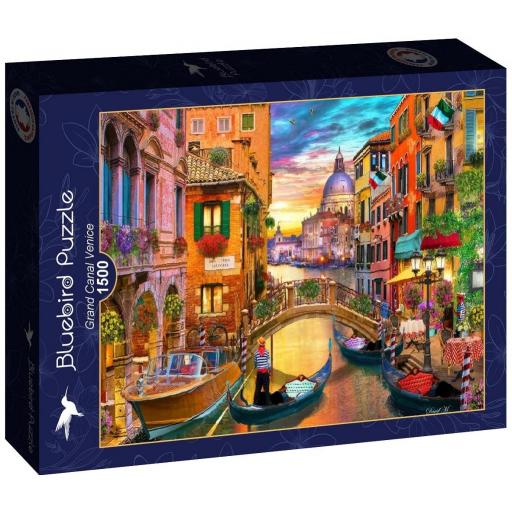 Puzzle 1500 Piezas Bluebird 90726 GRAN CANAL DE VENECIA , de David Maclean [1]